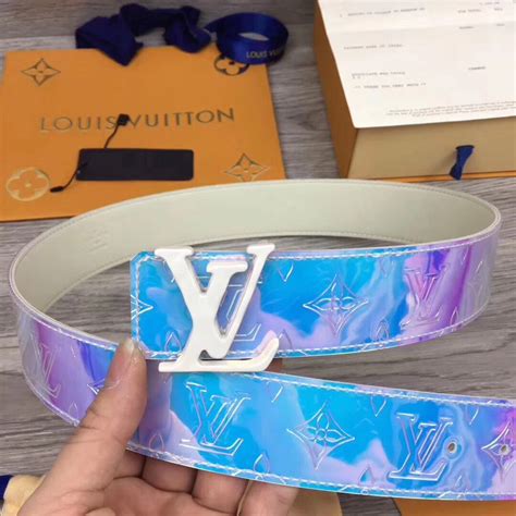 Louis Vuitton prism belt